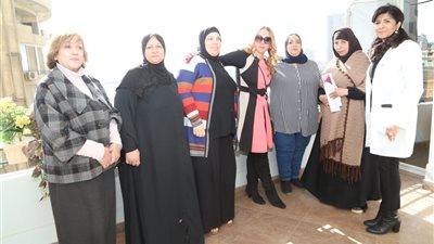 صور| مستقبل وطن المعادي وطرة ينظمان حملة طبية للكشف المبكر عن سرطان الثدي