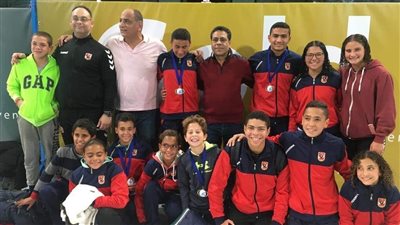 الأهلي يحقق ثلاث ميداليات ذهبية في بطولة أيندهوڤن الدولية للغطس