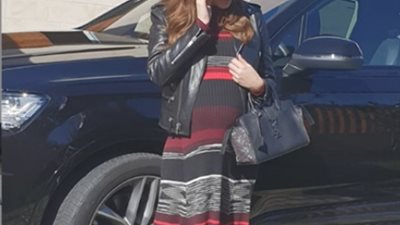 فيديو.. نانسي عجرم تضع مولودتها الثالثة  
