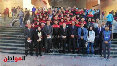 عبدالباري يلتقي وفد جامعة الزقازيق في أسبوع شباب الجامعات 