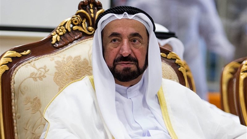 حاكم الشارقة وشيخ