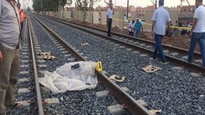 مصرع شاب تحت عجلات قطار الصعيد المتجه للقاهرة في بني سويف