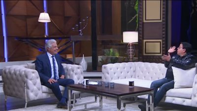 فيديو| أحمد آدم يقلد أردوغان على الهواء.. والإبراشي لم يتماسك نفسه من الضحك