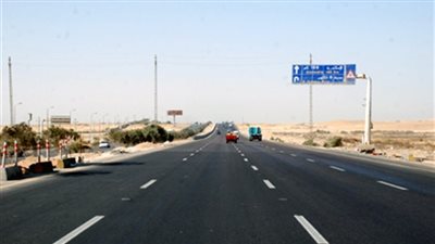  إعادة فتح طريق العلمين الصحراوى.. وتكثيف الخدمات الأمنية 
