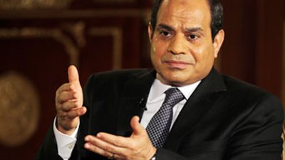 السيسي مشددًا: لن نسمح بأي تعديات على البحيرات 