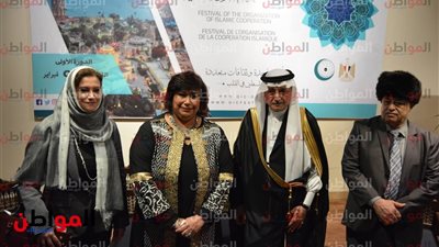 صور| بمشاركة 18 دولة.. وزيرة الثقافة تفتتح أول مهرجان للثقافة الإسلامية