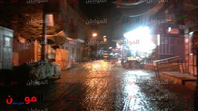 صور| بعد تحذير الارصاد أمس.. شوارع الشرقية تغرق بالأمطار