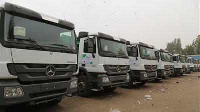 محافظ قنا يشهد تشغيل معدات المرحلة الثانية من البرنامج الوطني للمخلفات الصلبة