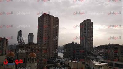   شاهد حالة الطقس أعلى ميدان الجيزة وشارع مراد 