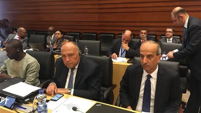   تفاصيل الاجتماع التمهيدى للأعمال فى الاتحاد الأفريقى بحضور سامح شكرى 