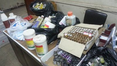ضبط 770 عبوة دواء بيطري مخالف في الشرقية