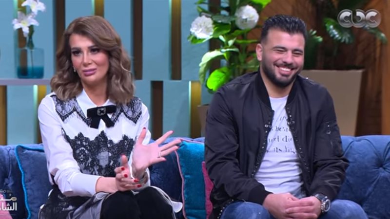 عماد متعب وزوجته