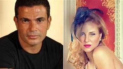 صورة لاتنسى| شاهد شيرين رضا وعمرو دياب مع ابنتهما 