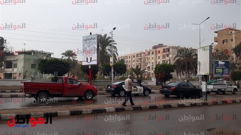 الأمطار تغرق كفر