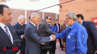  وزير القوي العاملة يتفقد مدرسة العربي الثانوية للتكنولوجيا التطبيقية بمدينة قويسنا