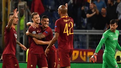 دجيكو يقود هجوم روما ضد بورتو بدوري الأبطال