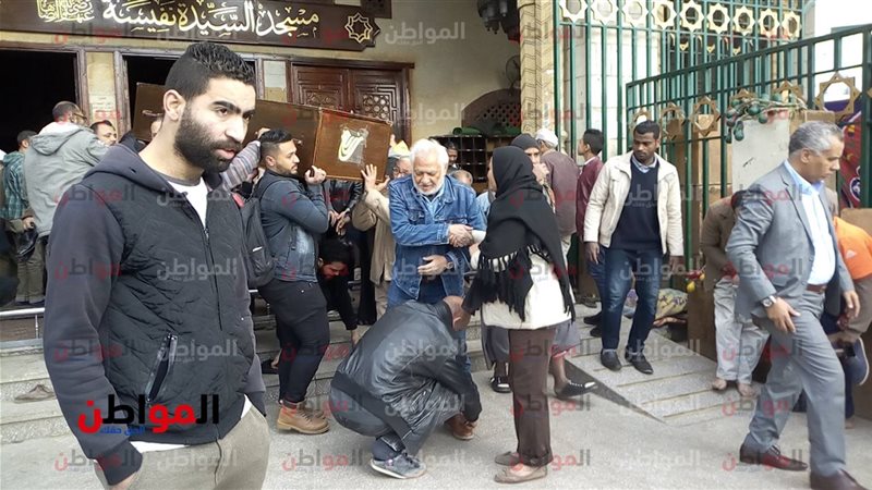 جنازة نادية فهمى