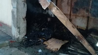 صور| السيطرة علي حريق بمصنع الفيروز للجلود جنوب بورسعيد