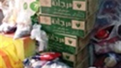 صور| ضبط 2745 لتر زيت و1692 كيلو سكر قبل تهريبهم بالشرقية