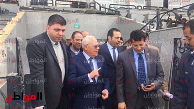 وزير الرياضة ومحافظ بورسعيد يتفقدا النادي المصري استعدادًا لـ كأس أمم أفريقيا 2019
