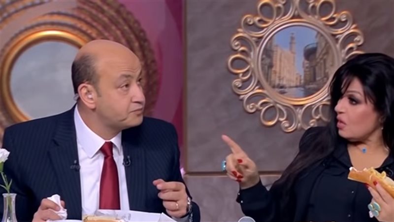فيفي عدبه وعمرو أديب