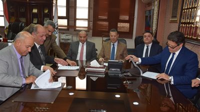 بروتوكول تعاون ثلاثي مع الجامعة وجمعية مستقبل بني سويف لدعم هذا القطاع