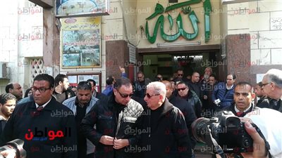 صور.. مجلس الأهلي وشوبير وزملكاوي وحيد في جنازة خالد توحيد