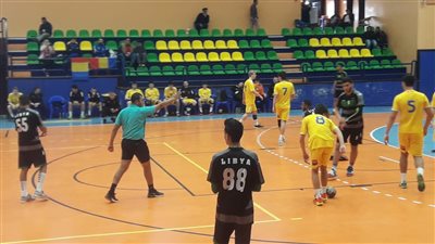صور| رومانيا تفوز على ليبيا  في بطولة البحر المتوسط لشباب اليد