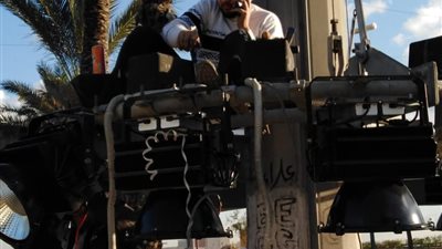 رفع كفاءة الإضاءة بمداخل الاسكندرية استعدادا لأمم إفريقيا 2019