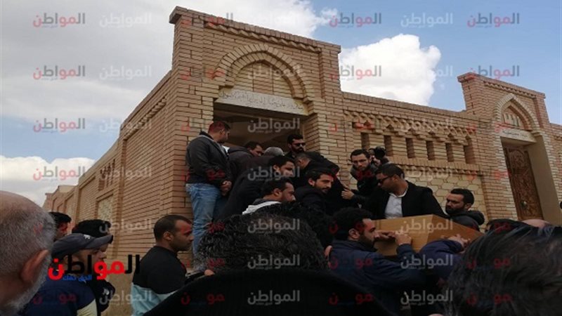 تشييع جنازة خالد