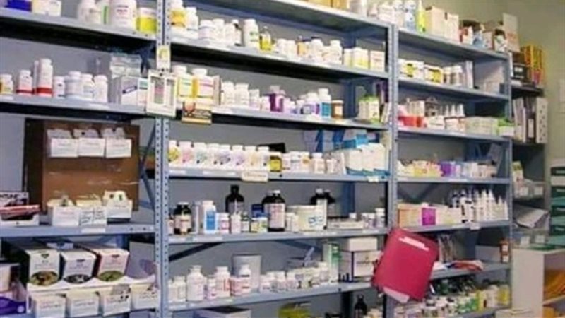ضبط صيدلية بالإسكندرية