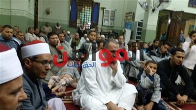 صور| بدء توافد المصلون ببني سويف لأداء صلاة الجمعة 