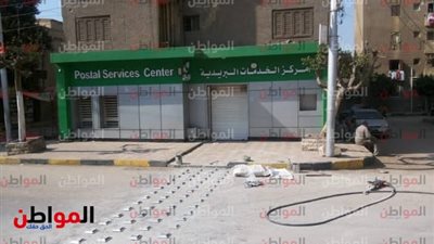 تركيب 1500 عين القط في شوارع بني سويف  