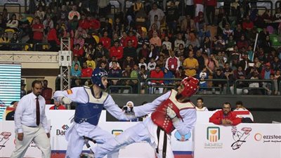 عبدالرحمن وائل يحصد برونزية بطولة مصر الدولية للتايكوندو G2