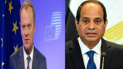 تفاصيل لقاء السيسى و«توسك» قبل القمة العربية الأوروبية الأولى 