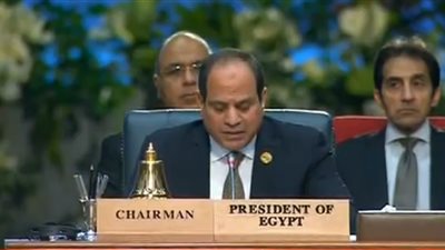 الرئيس السيسي: خطر الإرهاب لا يزال يستشرى في دول العالم