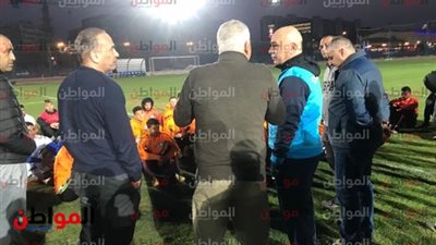 خاص بالصور| فرج عامر يعقد اجتماع مع التوأم قبل أول مران في سموحة 