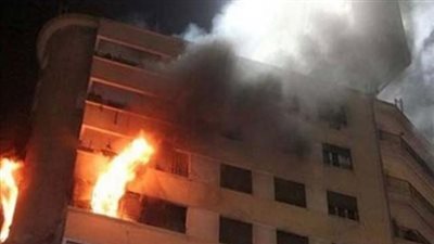 الحماية المدنية تسيطر على حريق شقة بمصر القديمة