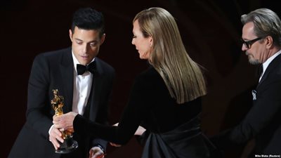 تفاصيل تهنئة إسرائيل للفنان رامي مالك بعد جائزة الأوسكار 2019