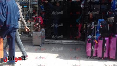 صور| أصحاب المحلات التجارية بالإسكندرية عن حملة الضرائب : « إحنا في السليم »