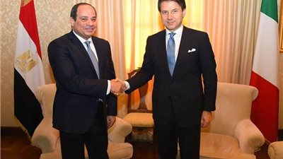 الرئيس السيسي يبحث تطورات قضية ريجيني مع رئيس الوزراء الإيطالي 