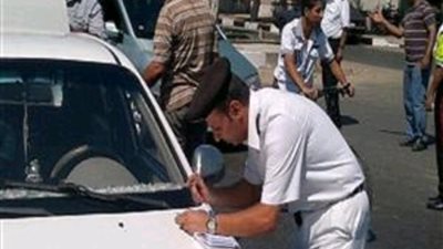 حملة مرورية تسفر عن ضبط 1573 مخالفة متنوعة بالبحيرة