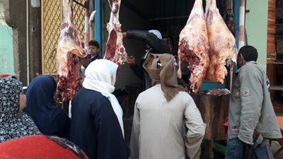 صور| مستقبل وطن سوهاج يقيم 4 منافذ لبيع اللحوم المخفضة بطهطا