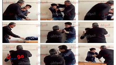 صور| معلم يعتدي على طالب بوحشية.. وحذف الفيديو في دقائق لبشاعته