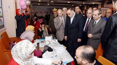 صور| محافظ الشرقية يتابع تنفيذ حملة 100 مليون صحة