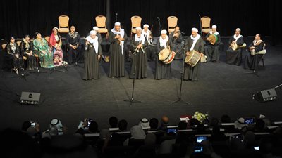 فرقة النيل للآلات الشعبية تفتتح معرض زايد للكتاب..اليوم