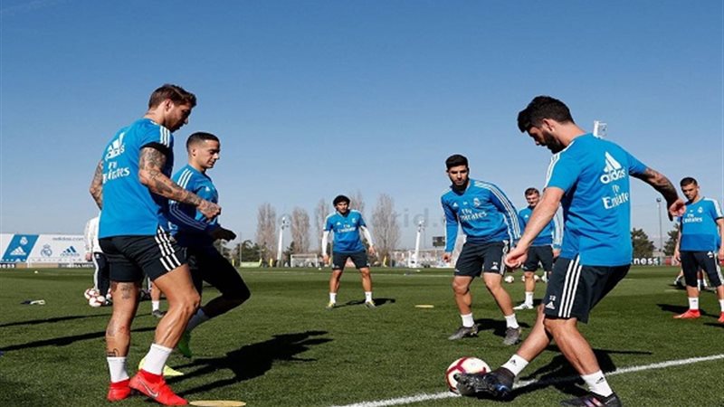 التدريب الختامي لريال