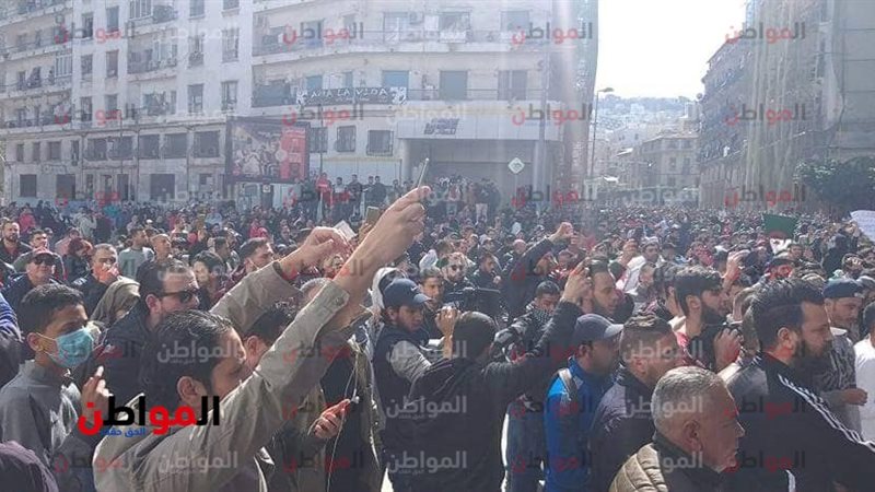 المظاهرات الجزائرية