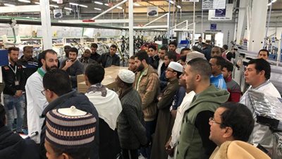 صور| «الفائزون» في زيارة للمنطقة الصناعية جنوب بورسعيد