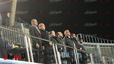 صور| ماجد سامي يؤازر وادي دجلة أمام إنبي